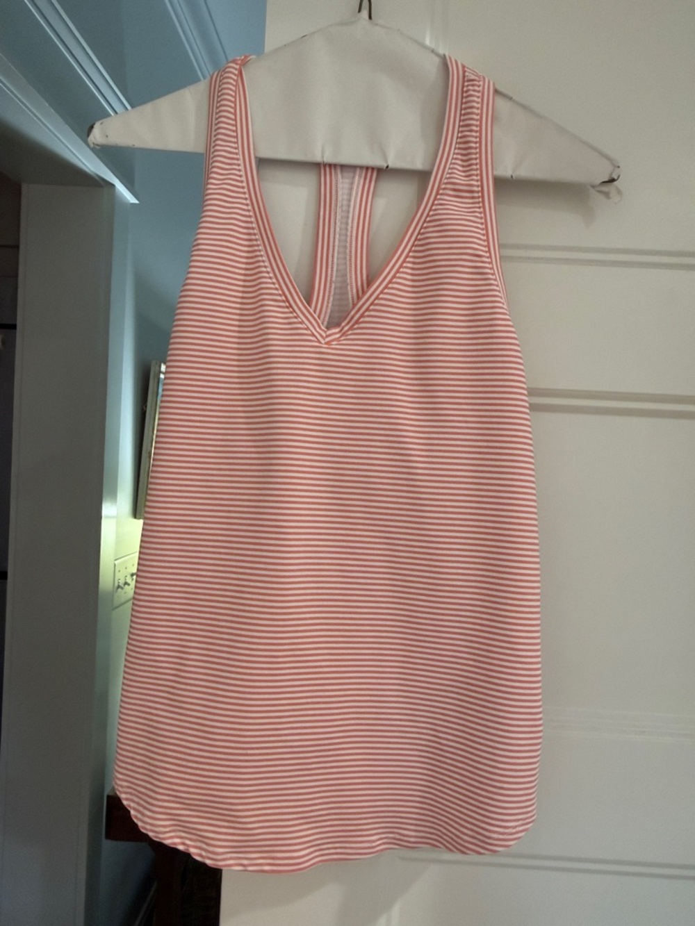 Women’s XS southern tide Striped Pink and White Racerback Tank Top